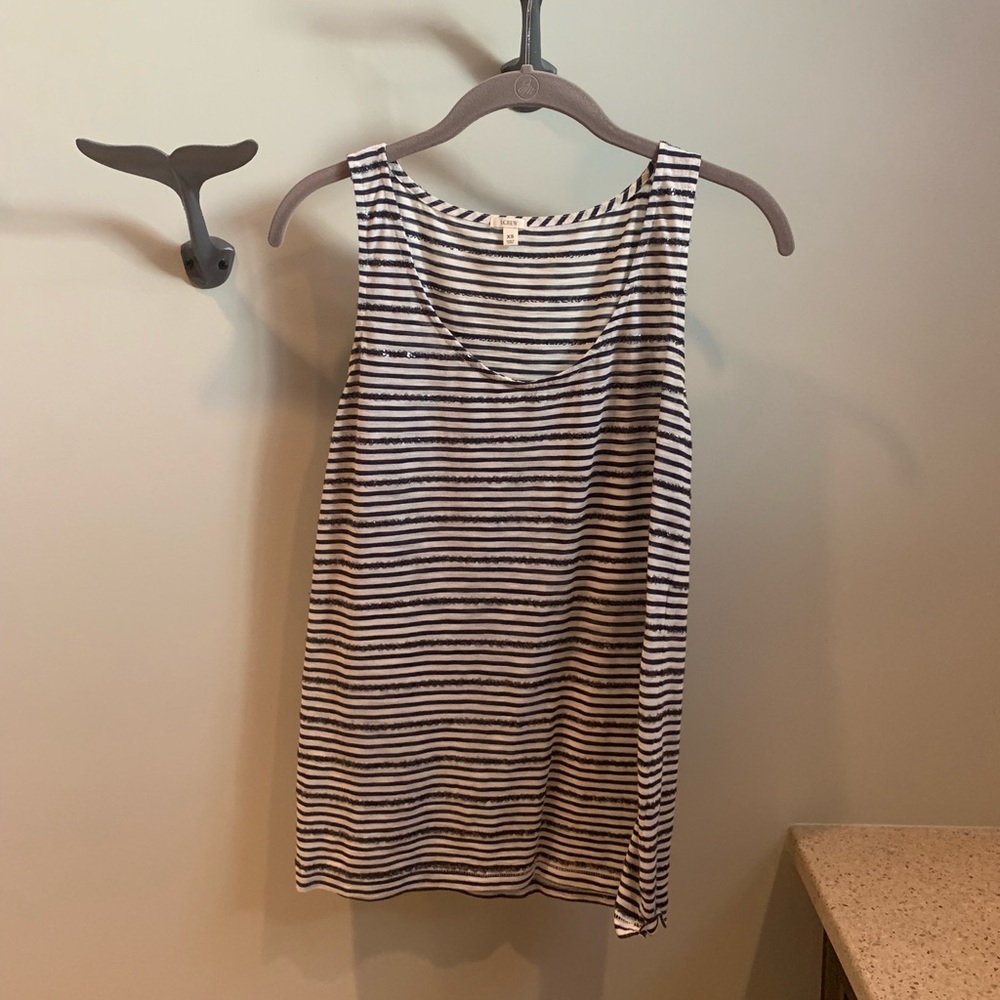 Jcrew striped tank